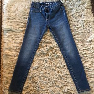 Girls Old Navy Skinny Jeans Size 12 regular adjustable waistband